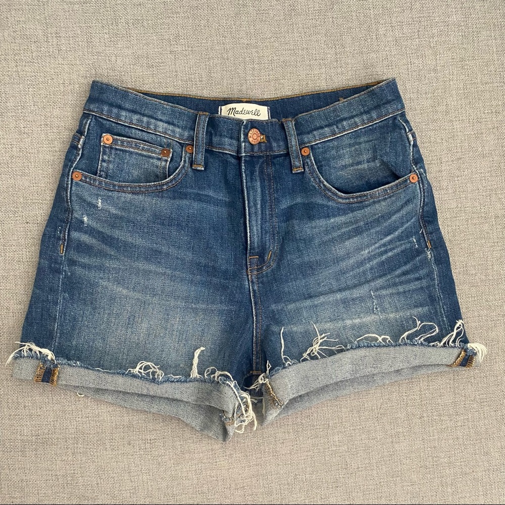 Madewell cutoff shorts